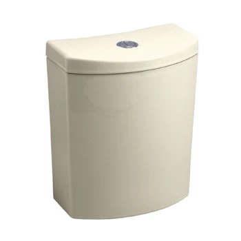 Kohler K-4441-47 Persuade Curv Dual Flush Tank - Almond 1 Kohler K-4441-47 Persuade Curv Dual Flush Tank - Almond