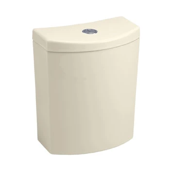 Kohler K-4441-96 Persuade Curv Dual Flush Tank - Biscuit 1 Kohler K-4441-96 Persuade Curv Dual Flush Tank - Biscuit