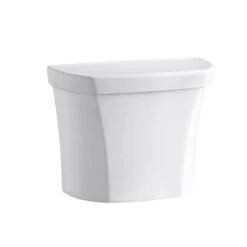 Kohler K-4458-RA-0 Wellworth Dual Flush Tank With Right Hand Trip Lever - White
