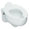 Kohler K-4460-C-0 Sifton Wall Mounted 3.5 Gpf Water Guard Flushometer Valve Elongated Blow Out Toilet Bowl, Requires Seat - White