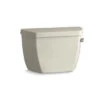 Kohler K-4645-RA-47 Highline Classic 1.6 Gpf Toilet Tank With Pressure Lite Flushing Technology And Right Hand Trip Lever - Almond