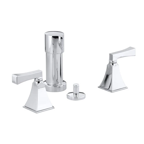 Kohler K-470-4V-CP Memoirs Two Handle Bidet Faucet - Polished Chrome 1 Kohler K-470-4V-CP Memoirs Two Handle Bidet Faucet - Polished Chrome