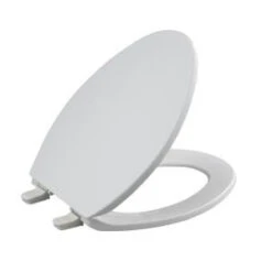 Kohler K-4774-0 Brevia Elongated Toilet Seat With Q2 Advantag - White