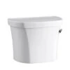 Kohler K-4841-RA-0 Wellworth 1.28 Gpf Tank With Right Hand Trip Lever 14" Rough-in - White