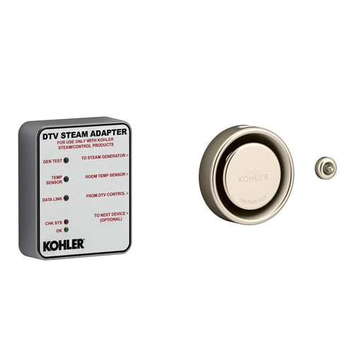 Kohler K-5548-K1-BV DTV+ Steam Adapter Kit - Vibrant Brushed Bronze 1 Kohler K-5548-K1-BV DTV+ Steam Adapter Kit - Vibrant Brushed Bronze