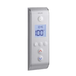 Kohler K-558-E-1SN DTV Prompt Three Outlet Digital Interface With Eco Mode Diverter - Satin Nickel With Polished Nickel