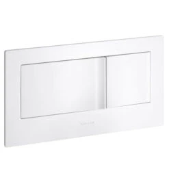 Kohler K-6298-0 Veil Flush Actuator Plate - White