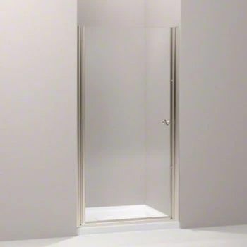 Kohler K-702400-L-ABV Fluence 30-1/4" X 65-1/2" Frameless Pivot Shower Door With Crystal Clear Glass - Anodized Brushed Bronze 1 Kohler K-702400-L-ABV Fluence 30-1/4" X 65-1/2" Frameless Pivot Shower Door With Crystal Clear Glass - Anodized Brushed Bronze