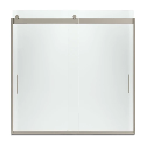 Kohler K-706002-D3-ABV Levity 59-3/4" H X 56-5/8 - 59-5/8" W Sliding Bath Door With 1/4" Thick Frosted Glass And Blade Handles - Anodized Brushed Bronze 1 Kohler K-706002-D3-ABV Levity 59-3/4" H X 56-5/8 - 59-5/8" W Sliding Bath Door With 1/4" Thick Frosted Glass And Blade Handles - Anodized Brushed Bronze
