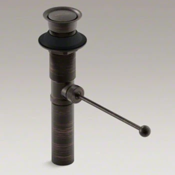 Kohler K-7114-2BZ Premier Pop-Up Drain Exposed Without Overflow - Oil Rubbed Bronze 1 Kohler K-7114-2BZ Premier Pop-Up Drain Exposed Without Overflow - Oil Rubbed Bronze