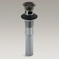 Kohler K-7129-A-2BZ Lavatory Grid Drain With Overflow - Oil Rubbed Bronze