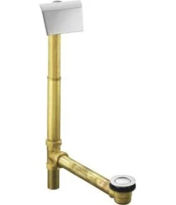 Kohler K-7147-AF-CP Clearflo 1-1/2" Contoured Waste & Overflow - Chrome