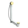 Kohler K-7213-PB Clearflo Cable Bath Drain With PVC Tubing - Polished Brass