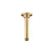 Kohler K-7394-2MB 6 In Ceiling Mount Showerarm And Flange - Vibrant Brushed Moderne Brass
