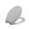 Kohler K-75758-95 Cachet Nightlight Quiet Close With Grip Tight Round Front Toilet Seat - Ice Grey