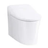 Kohler K-77795-0 Eir Comfort Height One-piece Elongated Dual-flush Intelligent Chair-Height Toilet - White