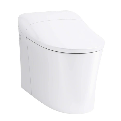 Kohler K-77795-0 Eir Comfort Height One-piece Elongated Dual-flush Intelligent Chair-Height Toilet - White 1 Kohler K-77795-0 Eir Comfort Height One-piece Elongated Dual-flush Intelligent Chair-Height Toilet - White
