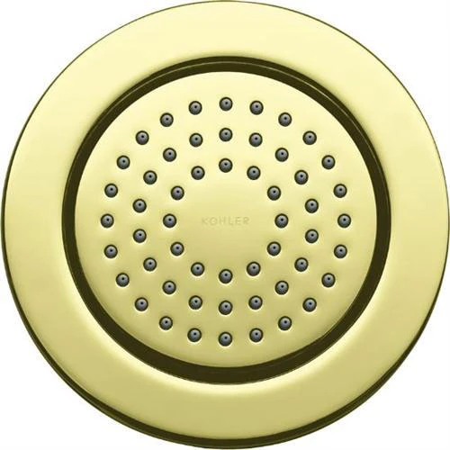 Kohler K-8014-AF WaterTile Round 54-Nozzle Bodyspray With Soothing Spray - French Gold 1 Kohler K-8014-AF WaterTile Round 54-Nozzle Bodyspray With Soothing Spray - French Gold