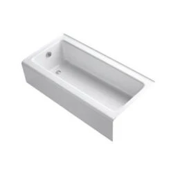 Kohler K-837-0 Bellwether 60" X 30" Bath With Integral Apron And Left Hand Drain - White