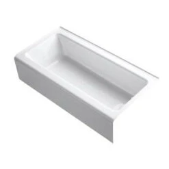 Kohler K-838-0 Bellwether 60" X 30" Bath With Integral Apron And Right Hand Drain - White