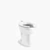 Kohler K-96057-0 Highcliff Ultra ADA-height Flushometer Bowl With Top Spud - White