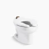 Kohler K-96064-0 Primary Elongated Floor Mount Flushometer Bowl - White