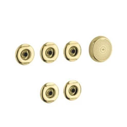 Kohler K-9695-PB Flexjet Whirlpool Trim Kit With Five Jets - Polished Brass