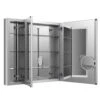 Kohler K-99011-NA Verdera 40" W X 30" H Aluminum Medicine Cabinet With Adjustable Magnifying Mirror And Slow Close Door