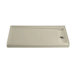 Kohler K-9948-G9 Groove 60" X 32" Single Threshold Right Hand Drain Shower Base - Sandbar