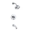 Kohler K-T10055-9-CP Rite-Temp Pressuer-Balancign Bath And Shower Faucet Trim - Polished Chrome