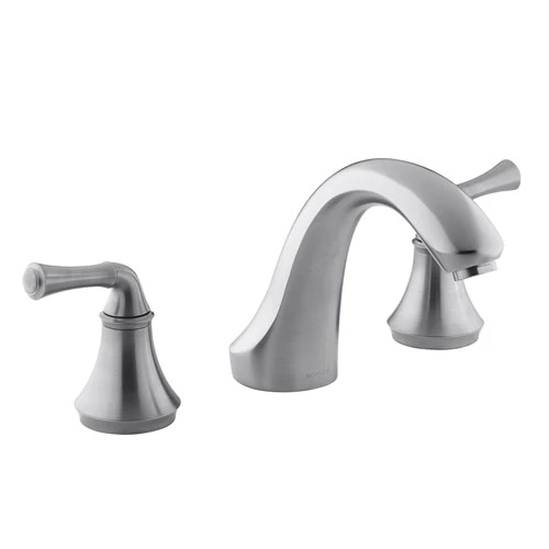 Kohler K-T10278-4A-G Forte Two Handle Roman Tub Faucet Trim Kit - Brushed Chrome 1 Kohler K-T10278-4A-G Forte Two Handle Roman Tub Faucet Trim Kit - Brushed Chrome