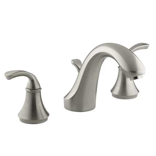 Kohler K-T10292-4-BN Forte Double Handle Roman Tub Trim With Metal Lever Handles - Brushed Nickel 1 Kohler K-T10292-4-BN Forte Double Handle Roman Tub Trim With Metal Lever Handles - Brushed Nickel