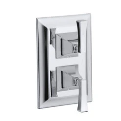 Kohler K-T10422-4V-CP Memoirs Stately Two Handle Stacked Valve Only Trim - Polished Chrome