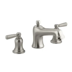 Kohler K-T10592-4-BN Bancroft Double Handle Roman Tub Trim With Metal Lever Handles - Brushed Nickel