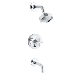 Kohler K-T14421-3-CP Purist One Handle Tub & Shower Faucet Trim Kit - Polished Chrome