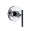 Kohler K-T14491-4-CP Purist One Handle Diverter Valve Trim Kit - Polished Chrome