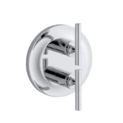 Kohler K-T14489-4-CP Purist Two Handle Stacked Valve Trim Kit - Polished Chrome