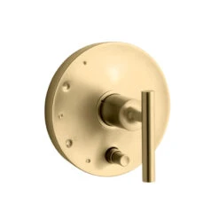 Kohler K-T14501-4-BGD Purist Rite-Temp Pressure Balanace Valve Trim With Lever Handles - Brushed Gold