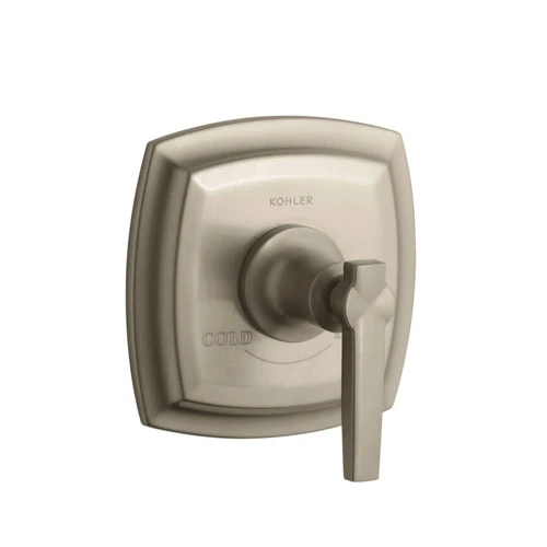 Kohler K-T16239-4-BV Margaux One Handle Thermostatic Control Trim - Brushed Bronze 1 Kohler K-T16239-4-BV Margaux One Handle Thermostatic Control Trim - Brushed Bronze