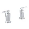 Kohler K-T16248-4-CP Two Handle Deck-Mount Valve Only Trim - Polished Chrome