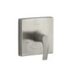 Kohler K-T18090-4-BN Symbol Thermostatic Valve Trim Only - Brushed Nickel