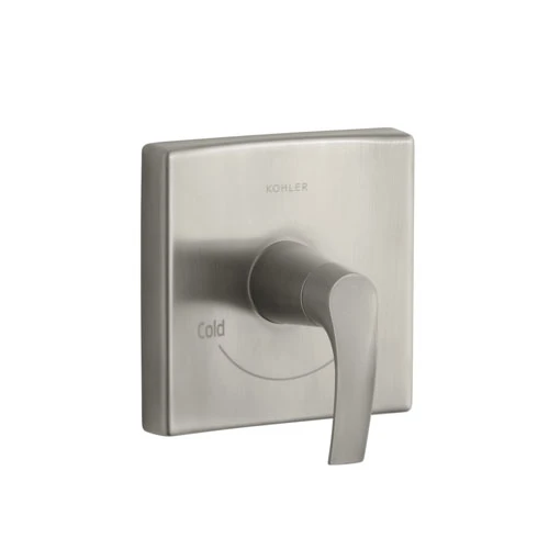 Kohler K-T18090-4-BN Symbol Thermostatic Valve Trim Only - Brushed Nickel 1 Kohler K-T18090-4-BN Symbol Thermostatic Valve Trim Only - Brushed Nickel
