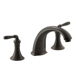 Kohler K-T398-4-2BZ Devonshire Two Handle Roman Tub Faucet Trim Kit - Oil Rubbed Bronze