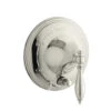 Kohler K-T512-4M-SN Finial Traditional Pressure-balancing Valve Trim With Lever Handle And Polished Finish Accents - Polished Nickel