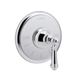 Kohler K-T72769-4-CP Artifacts Thermostatic Valve Trim With Lever Handle - Chrome