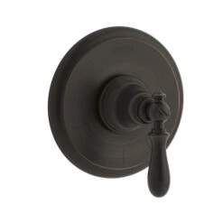 Kohler K-T72769-9M-2BZ Artifacts Thermostatic Valve Trim With Swing Lever Handle - Oil Rubbed Bronze