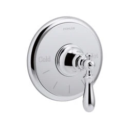 Kohler K-T72769-9M-CP Artifacts Thermostatic Valve Trim With Swing Lever Handle - Chrome