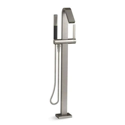 Kohler K-T97330-4-BN Loure Floor Mount Bath Filler With Handshower - Brushed Nickel 1 Kohler K-T97330-4-BN Loure Floor Mount Bath Filler With Handshower - Brushed Nickel