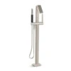 Kohler K-T97330-4-SN Loure Floor Mount Bath Filler With Handshower - Polished Nickel