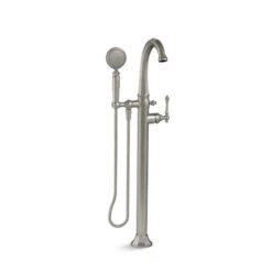 Kohler K-T97332-4-BN Kelston Floor Mount Bath Filler With Handshower - Brushed Nickel